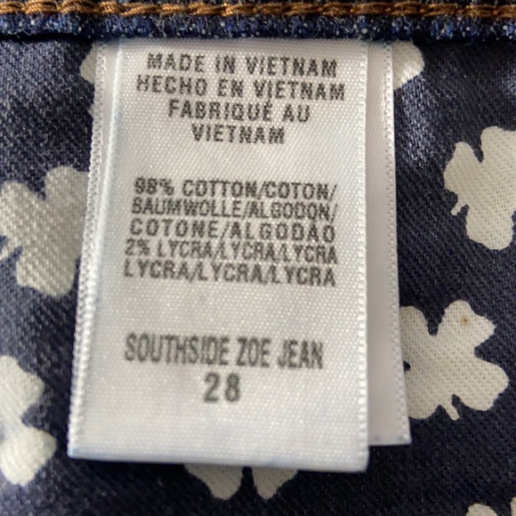 Lucky Brand Jeans Dark Wash Flared Reg Inseam 6 28 - Picture 9 of 10